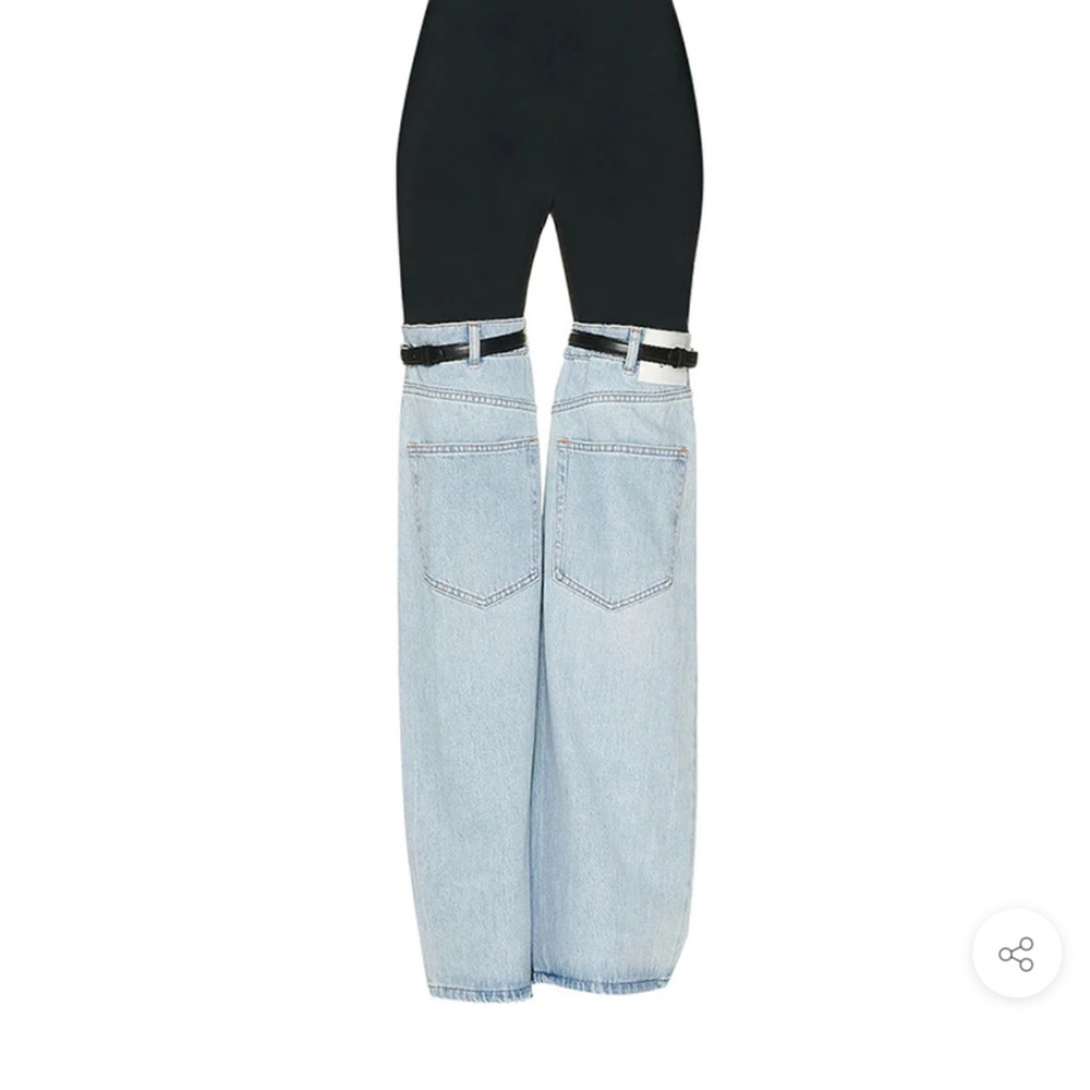 Spandex and Jeans combo